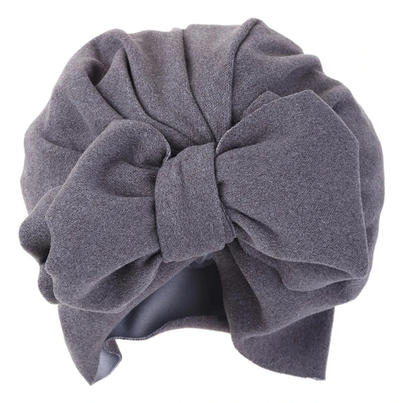 GORRO MOÑO GRIS